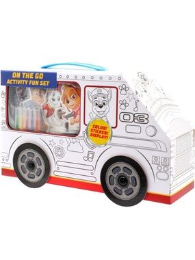 Hot Wheels Interactive Coloring Paw Patrol NEW kids game creativity